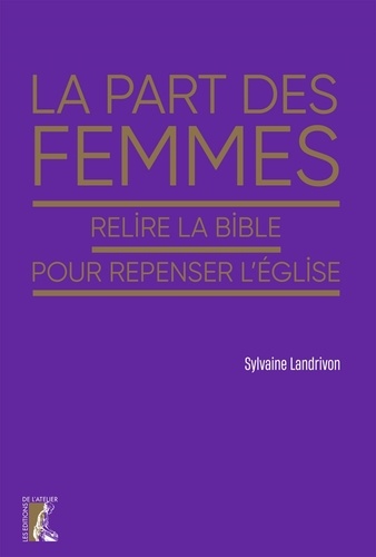 Couverture du livre "La part des femmes" de Sylvaine Landrivon